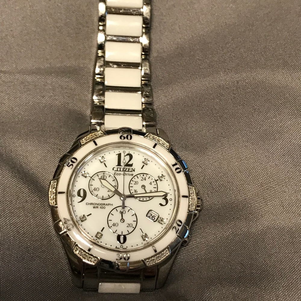 Ladies Citizen Eco-Drive Diamond Watch